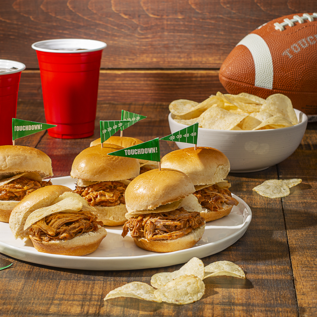 LAY S BBQ Pulled Pork Sliders